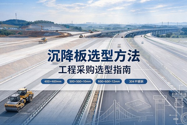 开平沉降板选择方法