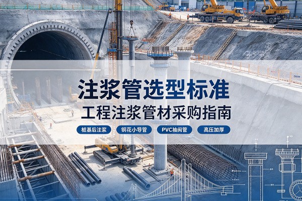 开平注浆管选型标准
