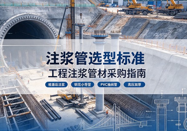 开平注浆管选型标准